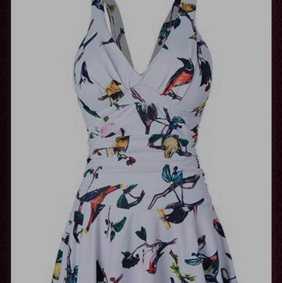 One piece bathing suit 0017 plus size tummy coverage XXL - Picture 5 of 7